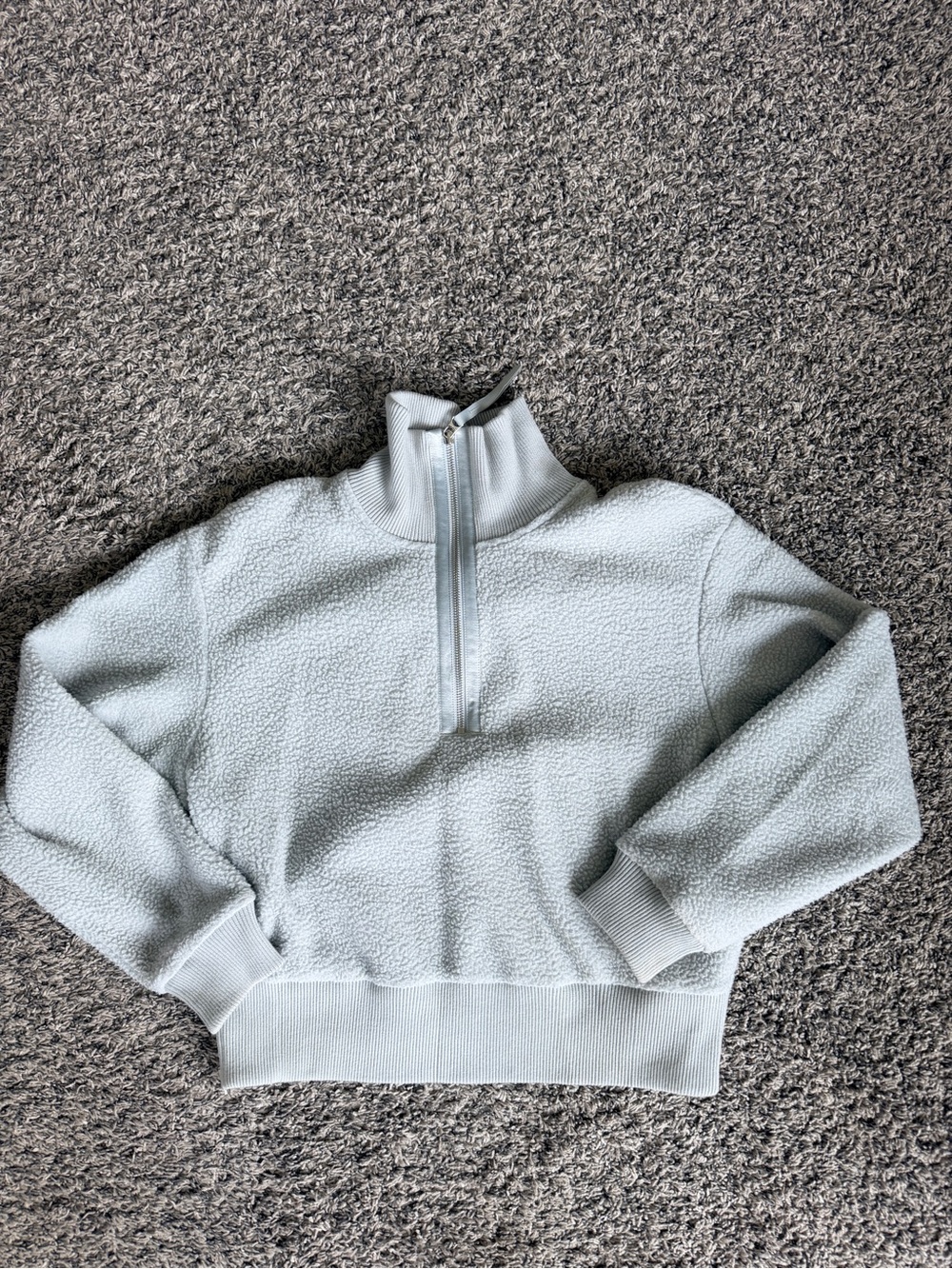 Varley Roselle Half Zip Borg Fleece Pullover Size Medium